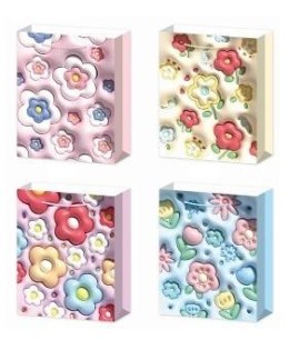 Torebka prezentowa L Kwiaty