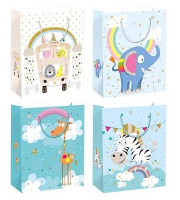 Torebka prezentowa L Zwierzaki