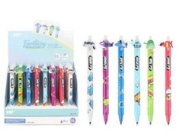 Długopis ścieralny niebieski 0,5mm (48szt)