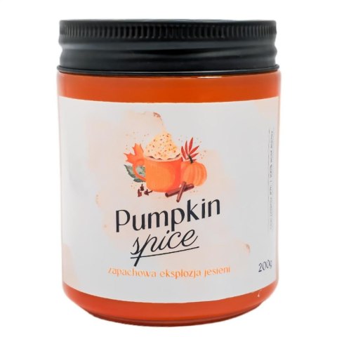 Świeczka sojowa. Dynia