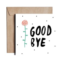 Karnet kw Good Bye / Do widzenia AK44