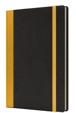 Notatnik A5 Pro M+ linia czarny/żółty