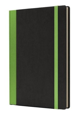 Notatnik B5 Pro L linia czarny/jasnozielony