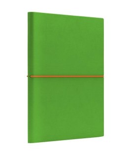 Notatnik B6 Fun S kratka jasnozielony/pomarańczowy
