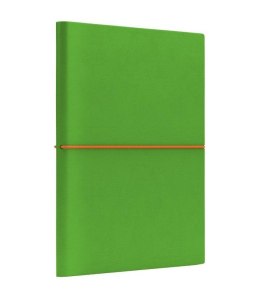 Notatnik B6 Fun S linia jasnozielony/pomarańczowy