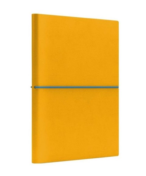 Notatnik B6 Fun S linia żółty/niebieski