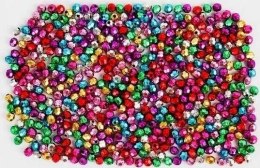 Koraliki 5mm metaliczne 40g