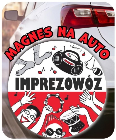 Magnes na auto IMPREZOWÓZ