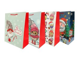 Torebka Świąteczna pionowa mała mix BN