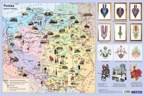 Podkładka na biurko Polska kultura ludowa