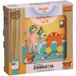 Zabawka drewniana - Bobaski i Miś TREFL