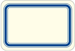 Naklejki dekoracyjne ETK 037 Niebieskie 4szt ROSSI