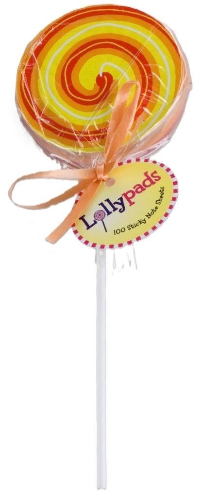 Lollypads lizak - karteczki samoprzylpne pomarańcz