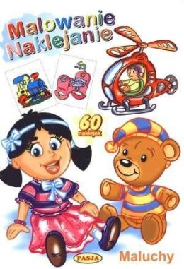 Malowanie naklejanie - Maluchy PASJA