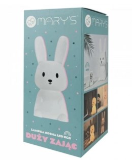 Lampka nocna LED Zając biały duży