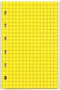 Wkład do organizera K Kratka żółta ANTRA