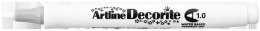 Marker permanentny Decorite biały ARTLINE