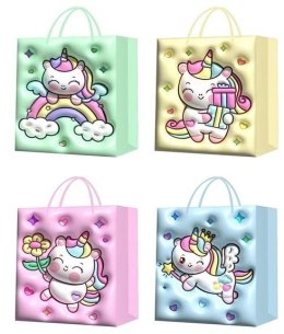 Torebka prezentowa L Jednorożec