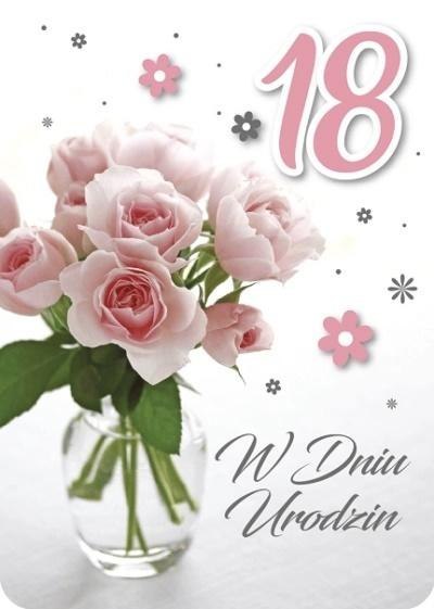 Karnet Urodziny Osiemnastka GM-808
