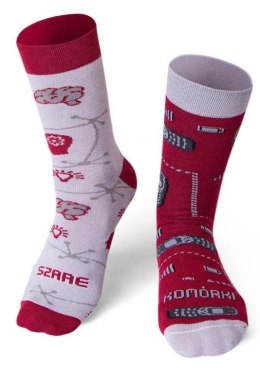 Skarpety długie Szare komórki 39-42