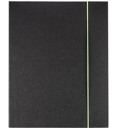 Teczka z gumką A4 Kreativ czarna GRAND