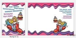 Karnet Young B6 + koperta nr 011