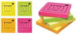 Karteczki samoprzylepne neon 75x75mm 100K