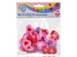 Naklejki piankowe - Pastelowe serduszka ASTRA