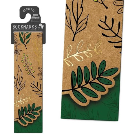 Zakładka Krafty magnetyczna - Liście