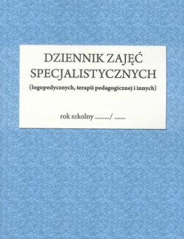 Dziennik zajęć specjalistycznych