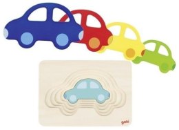 Puzzle warstwowe - Samochodzik
