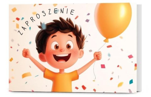 Zaproszenie Urodziny (10szt)