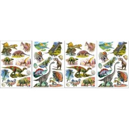 Naklejki 3D dinozaury MIX
