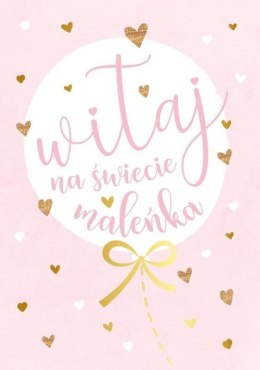 Karnet B6 PR-173 Witaj na świecie, maleńka