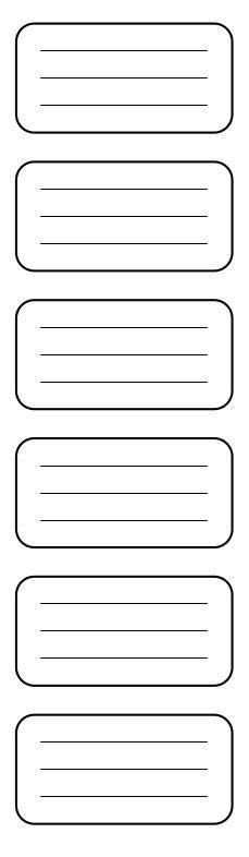 Nalepki na zeszyt NSN03