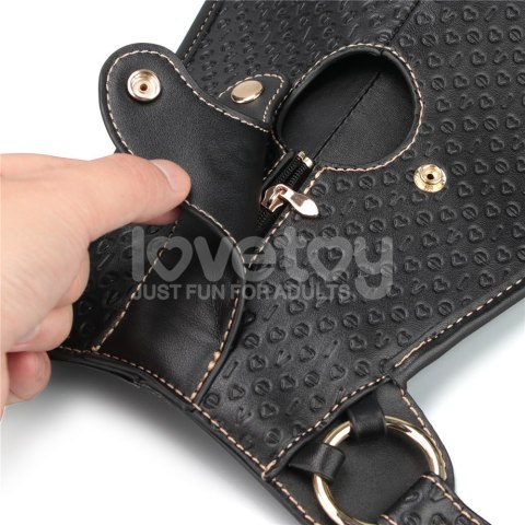 SIODŁO Z UCHWYTEM NA DILDO REBELLION REIGN 24-0508