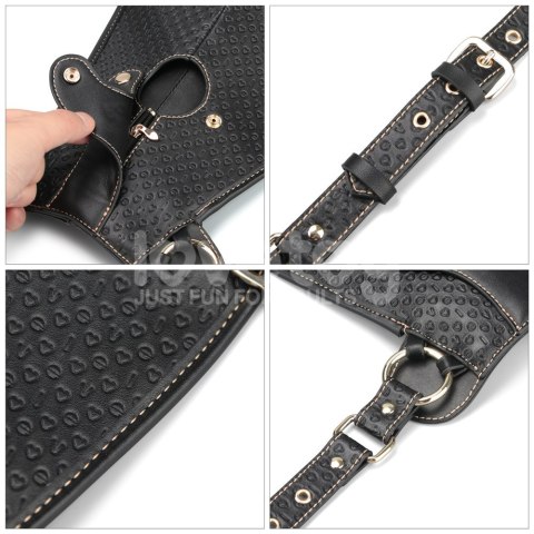 SIODŁO Z UCHWYTEM NA DILDO REBELLION REIGN 24-0508