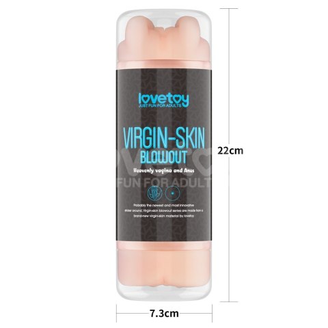 VIRGIN-SKIN BLOWOUT DOUBLE SIDE STROKER 24-0493