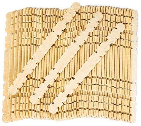 Patyczki kreatywne drewniane konstrukcyjne 50szt