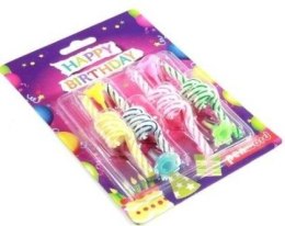 Świeczki urodzinowe 4szt