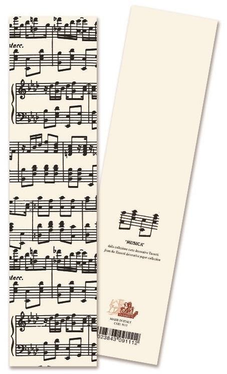 Zakładka do książki Musica opakowanie 2 sztuki