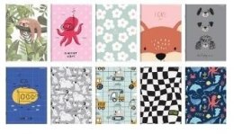 Zeszyt A5/32K kratka Megamix (10szt) TOP2000