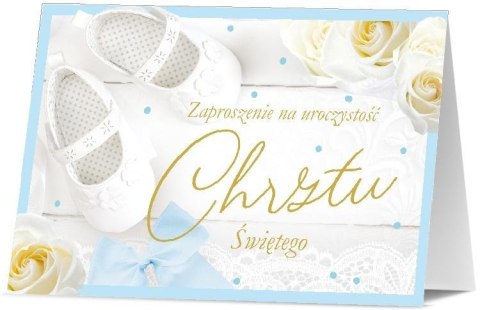 Zaproszenie Chrzest (10szt)