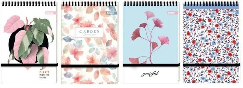 Kołonotes A6/96K kratka flower (10szt)