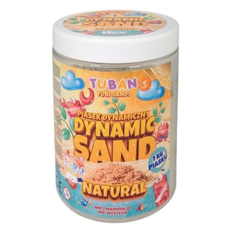 Piasek dynamiczny naturalny 1kg TUBAN