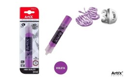 Farba strukturalna 3D fioletowy 30ml