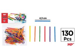 Patyczki drewniane kolorowe 130szt