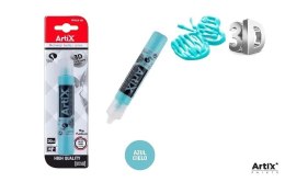 Farba strukturalna 3D jasno-niebieski 30ml