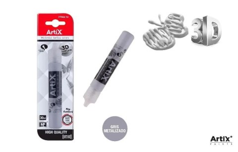 Farba strukturalna 3D metalizowany 30ml