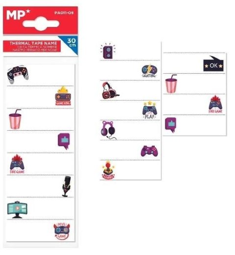 Naprasowanka do podpisywania ubrań Game